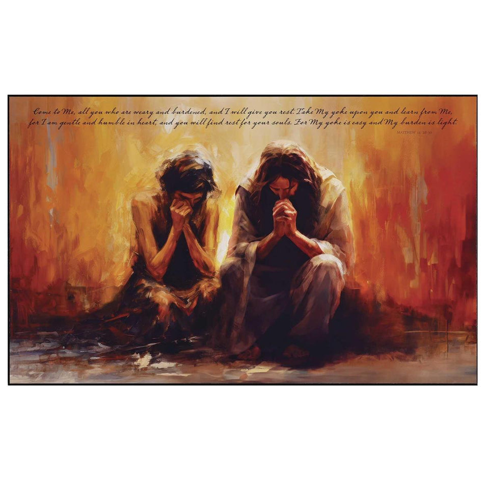 Wall Plaque Come To Me Matthew 11:28-30 by Dicksons, product view 2