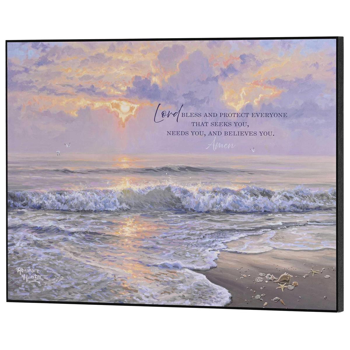Lord Bless And Protect Everyone That Seeks You MDF Decorative Wall Plaque 16 x by Dicksons