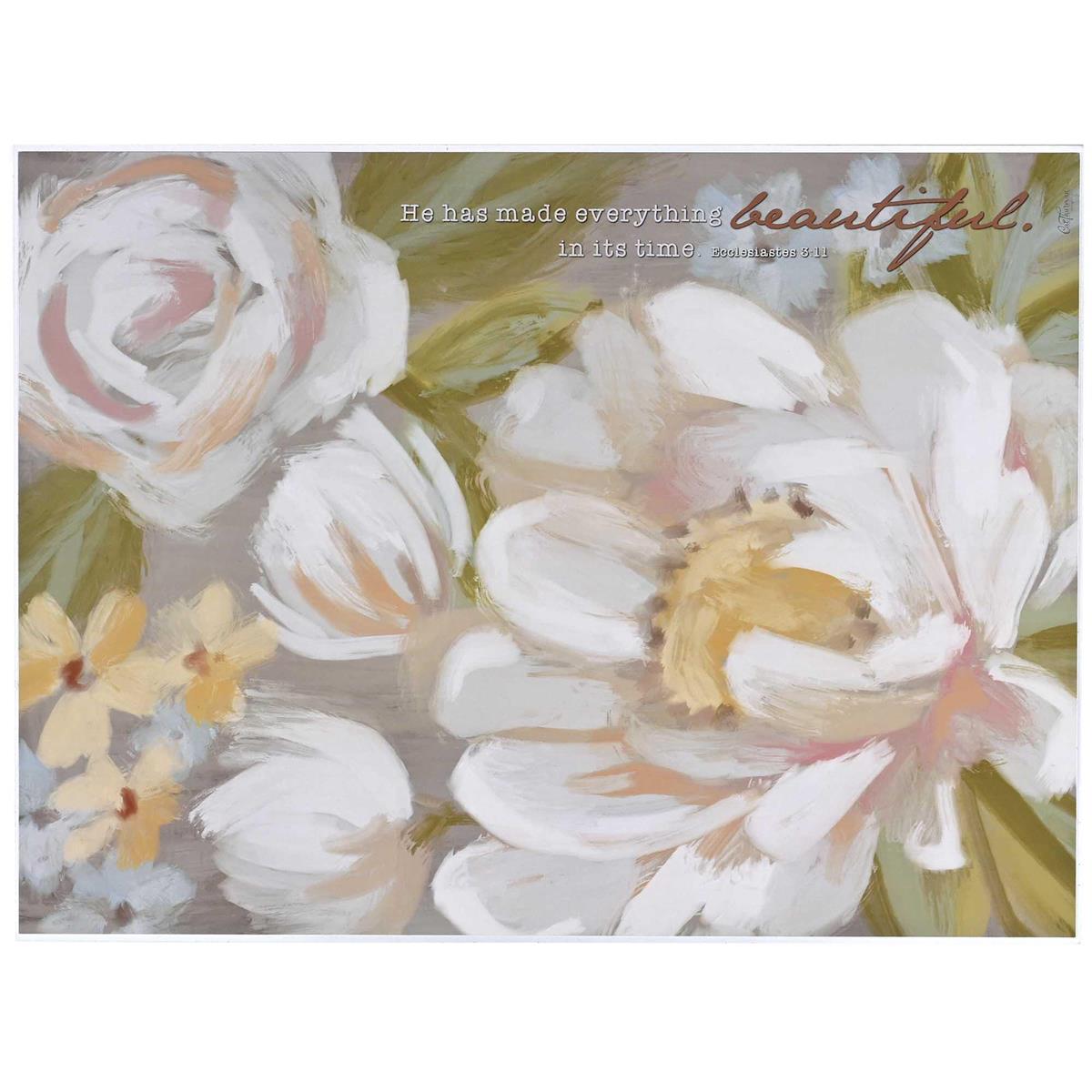 Wall Plaque He Has Made Everything (PLK1612-469) by Dicksons, product view 2