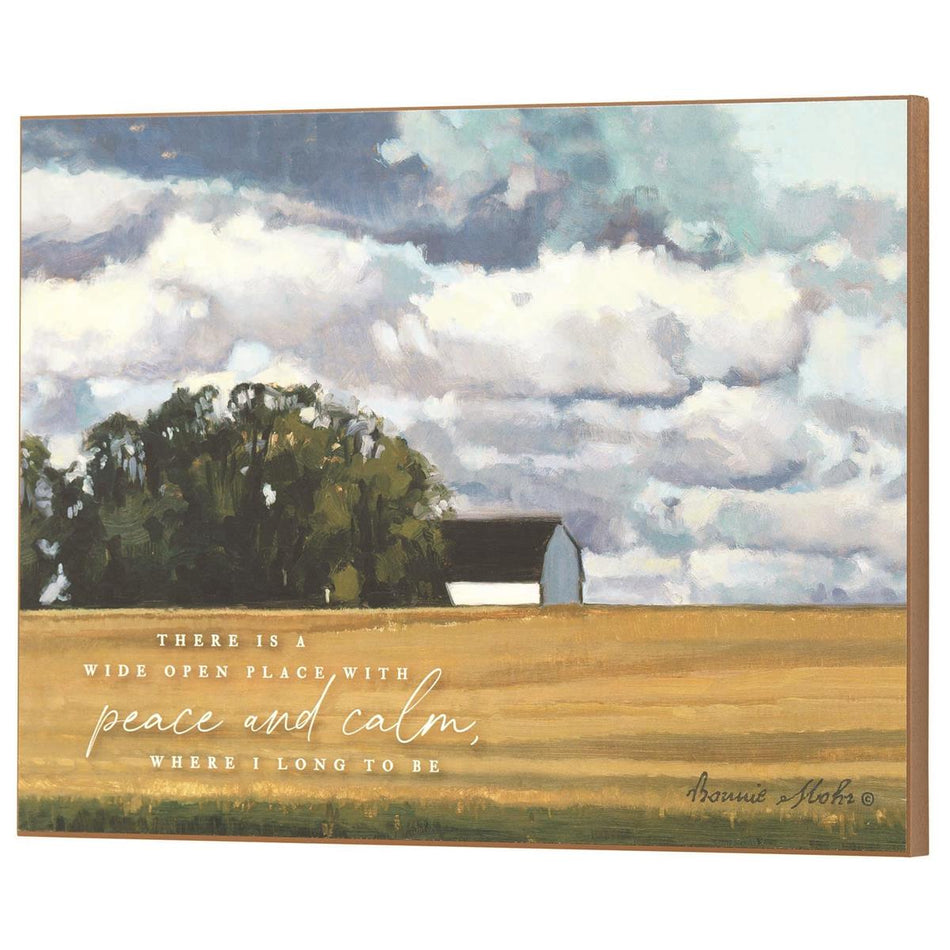 Wall Plaque Peace And Calm by Dicksons
