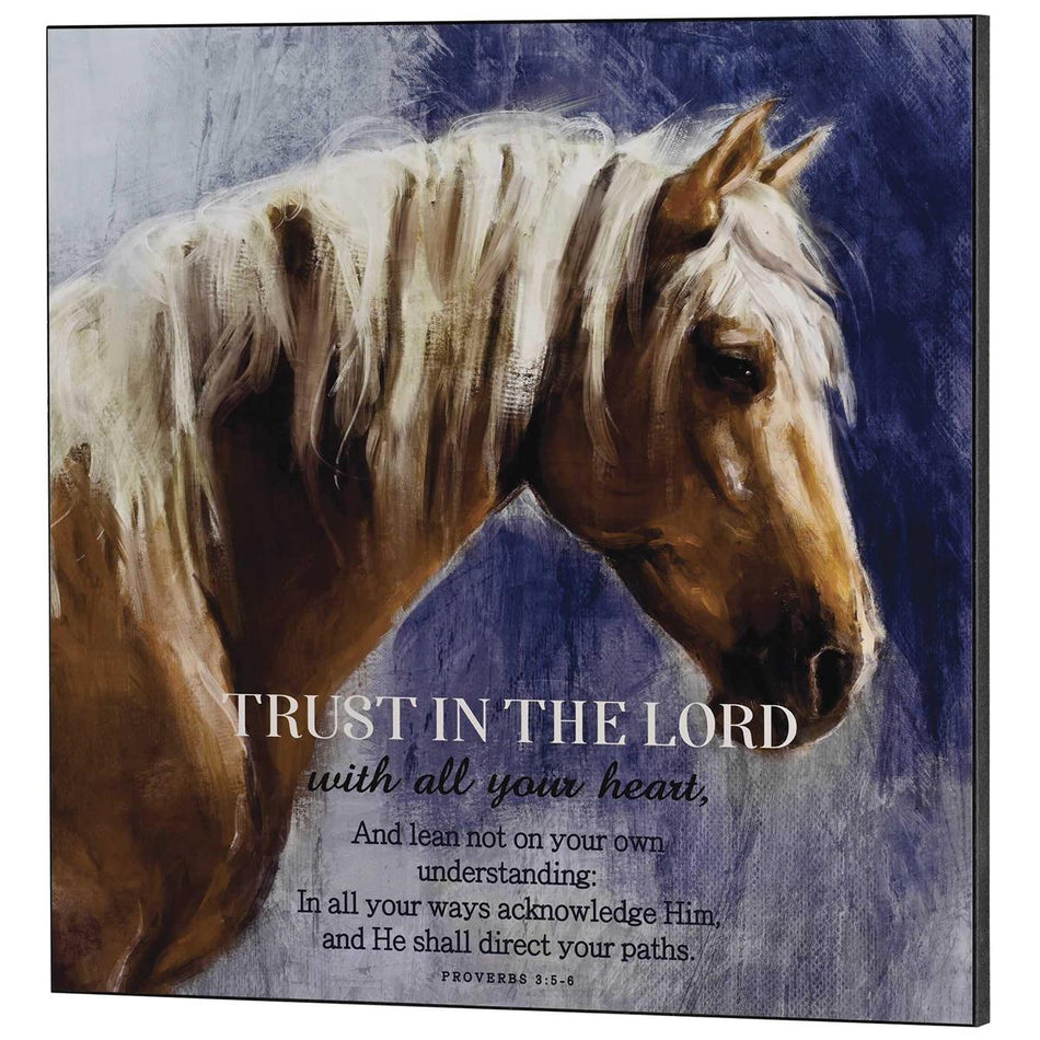 Wall Plaque Trust In The Lord 16x16 by Dicksons