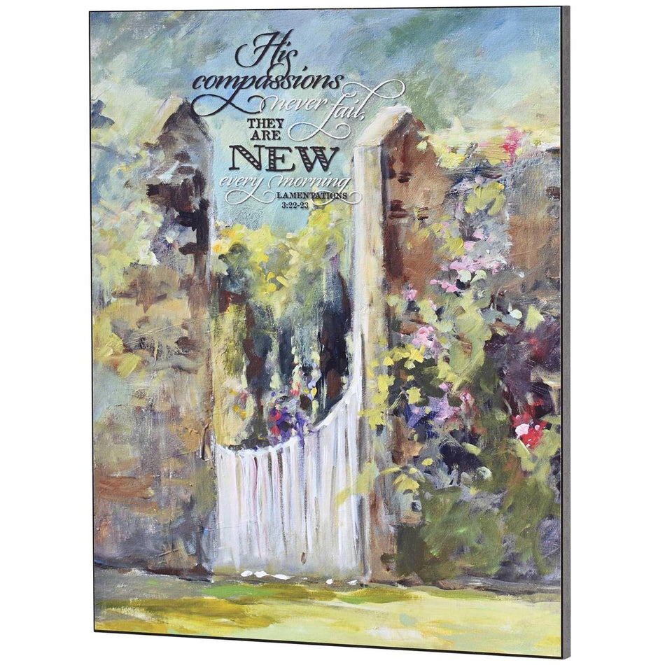 Wall Plaque Garden Door by Dicksons