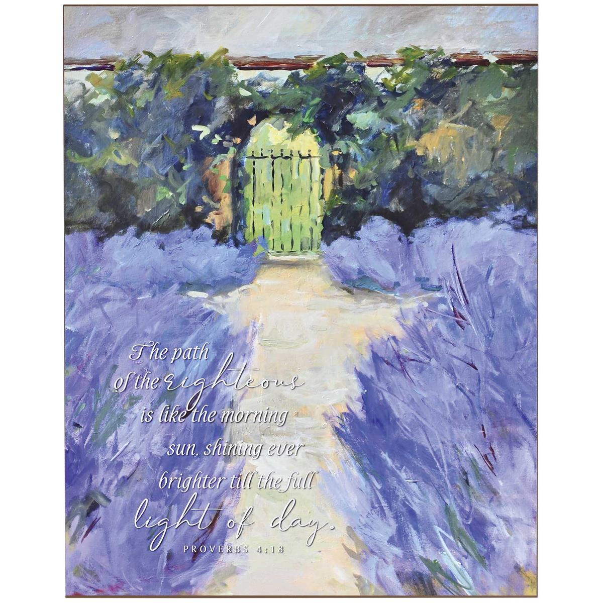 Wall Plaque Lavender Gate The Path by Dicksons, product view 2