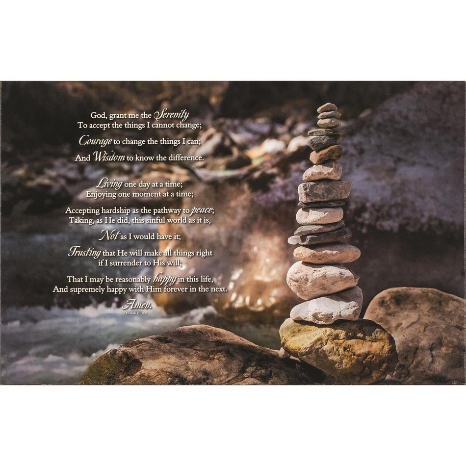 Plaque Wall Serenity Prayer MDF 17X11 by Dicksons