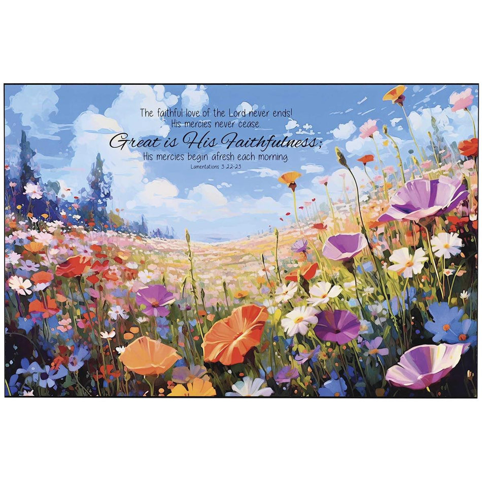 Wall Plaque Great Is His Faithfulness by Dicksons, product view 2