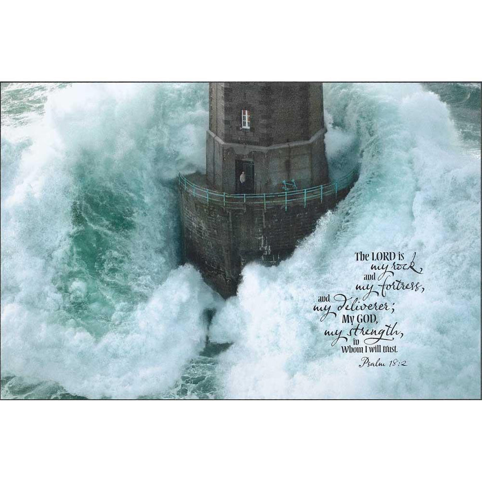 Psalm 18:2 Lighthouse Wall Plaque by Dicksons