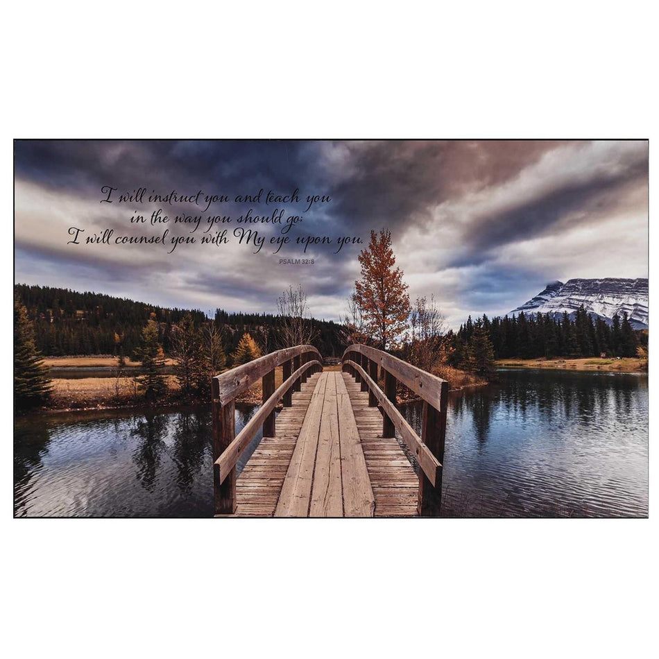 Wall Plaque I Will Instruct And Teach by Dicksons, product view 2