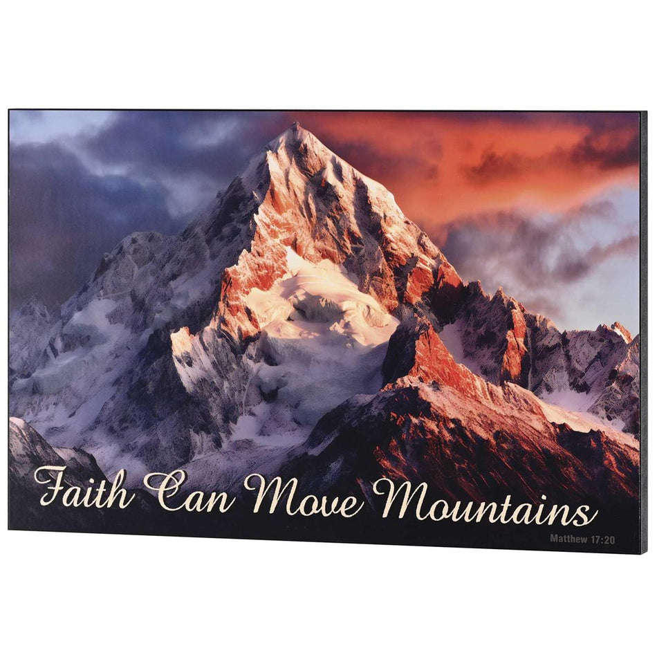 Wall Plaque Faith Can Move Mountains by Dicksons