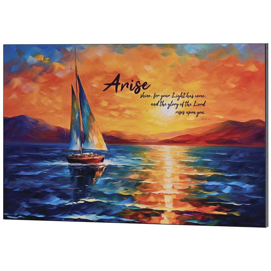 Wall Plaque Arise Shine Isaiah 60:1 by Dicksons