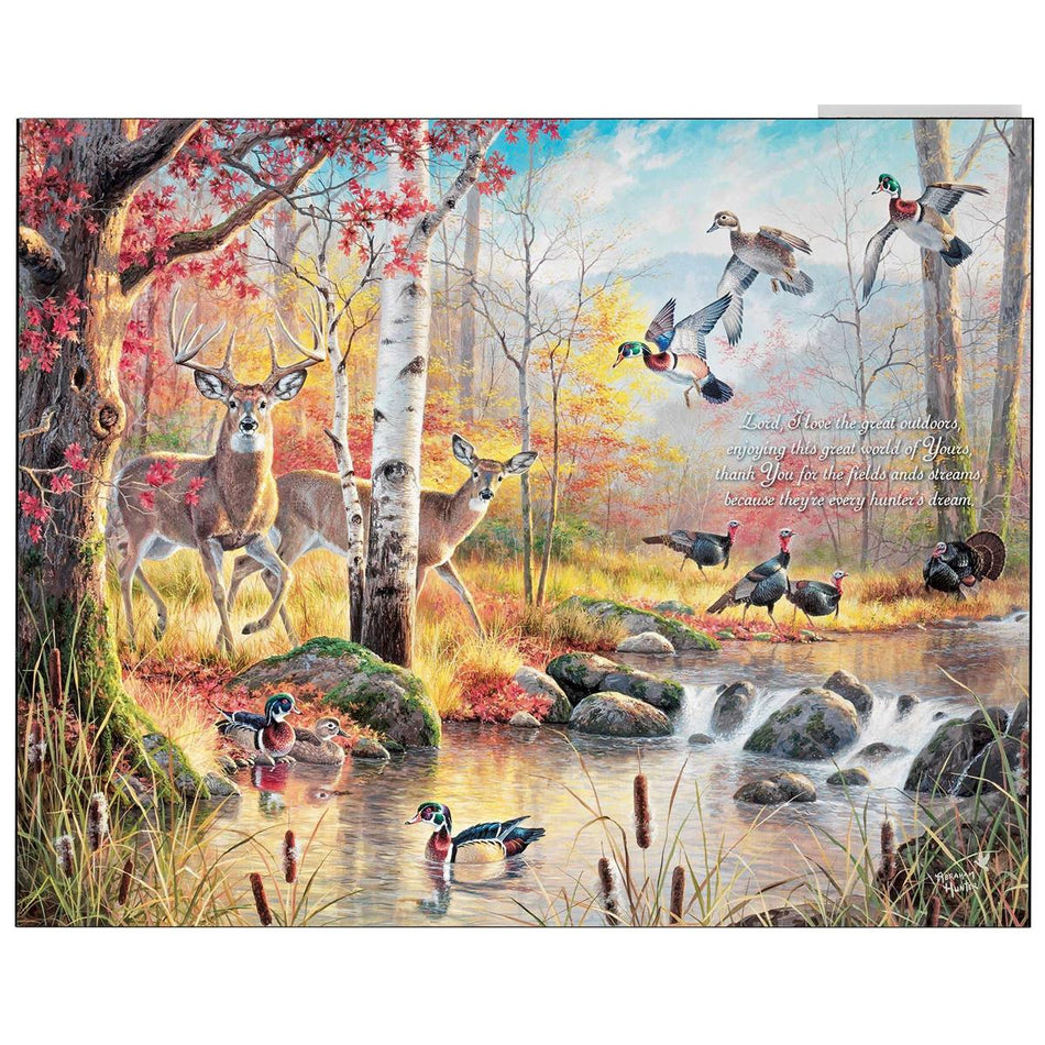 Wall Plaque Wildlife Sanctuary MDF by Dicksons, product view 2