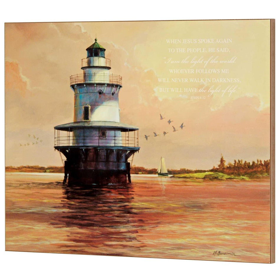 Wall Plaque Lighthouse I Am The Light by Dicksons