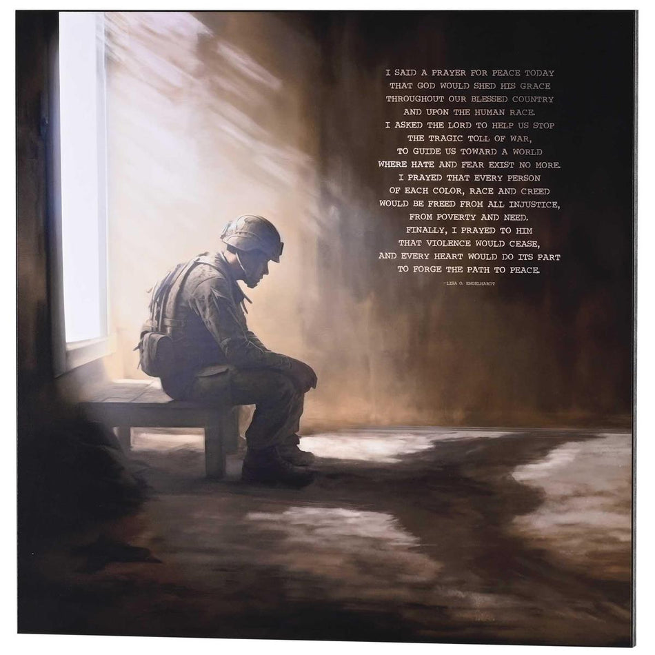 Wall Plaque Soldiers Prayer by Dicksons