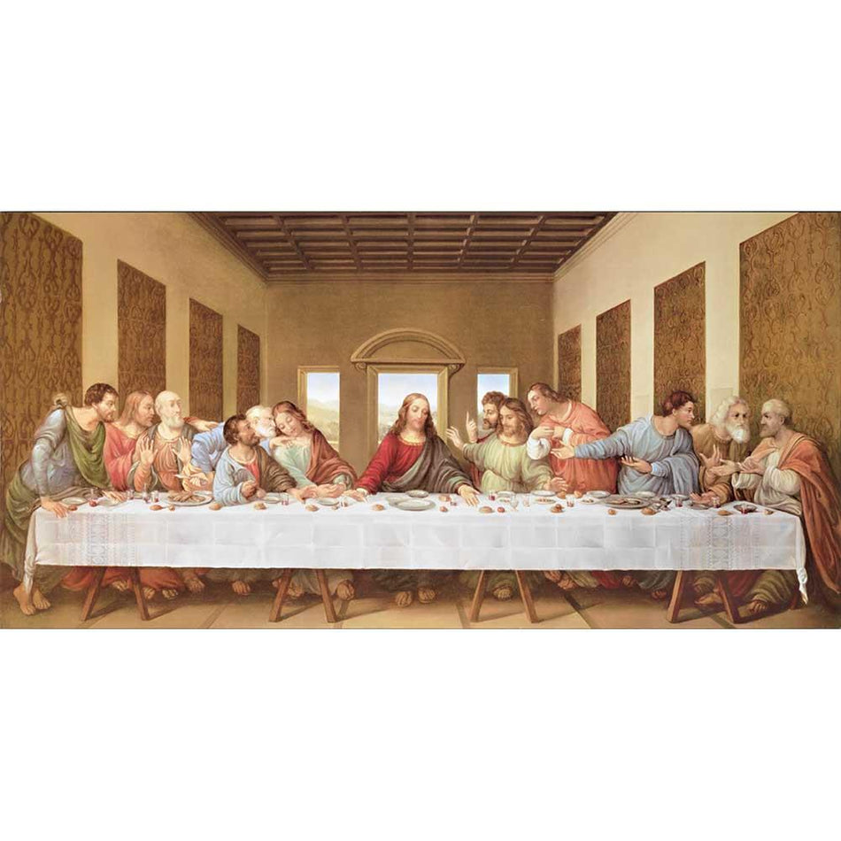 Plaque Wall the Lord's Supper MDF 30X15 by Dicksons