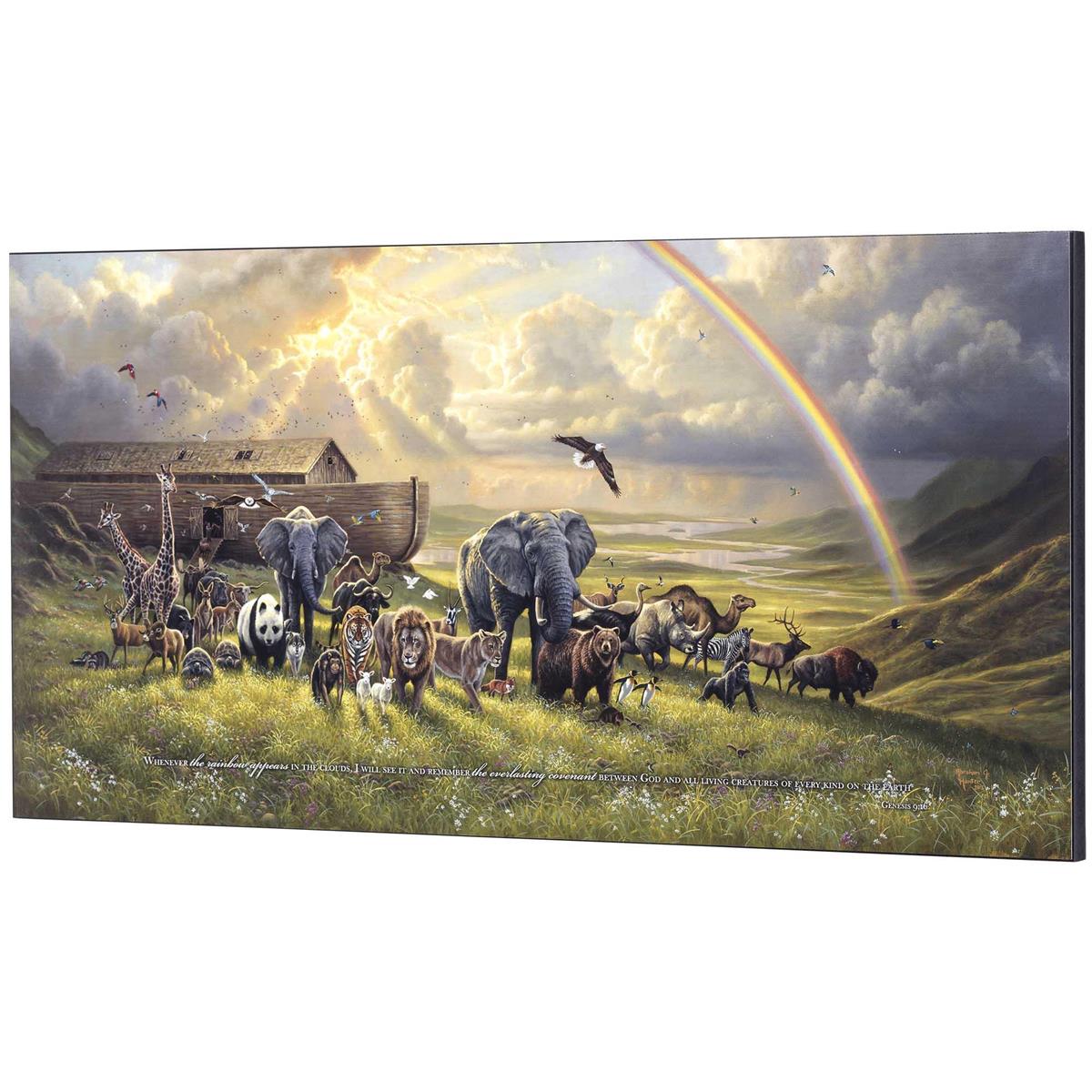 Wall Plaque A New Beginning Genesis 9:16 by Dicksons