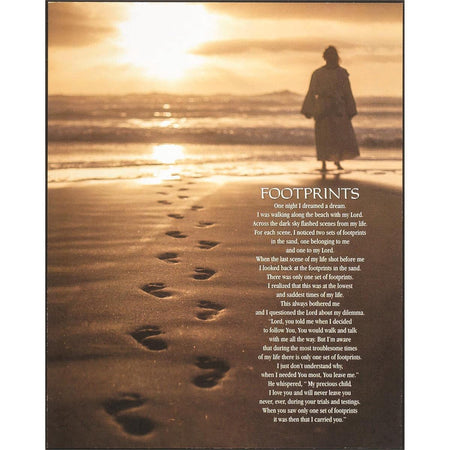 Footprints® 8 x 10 Wall Plaque by Dicksons