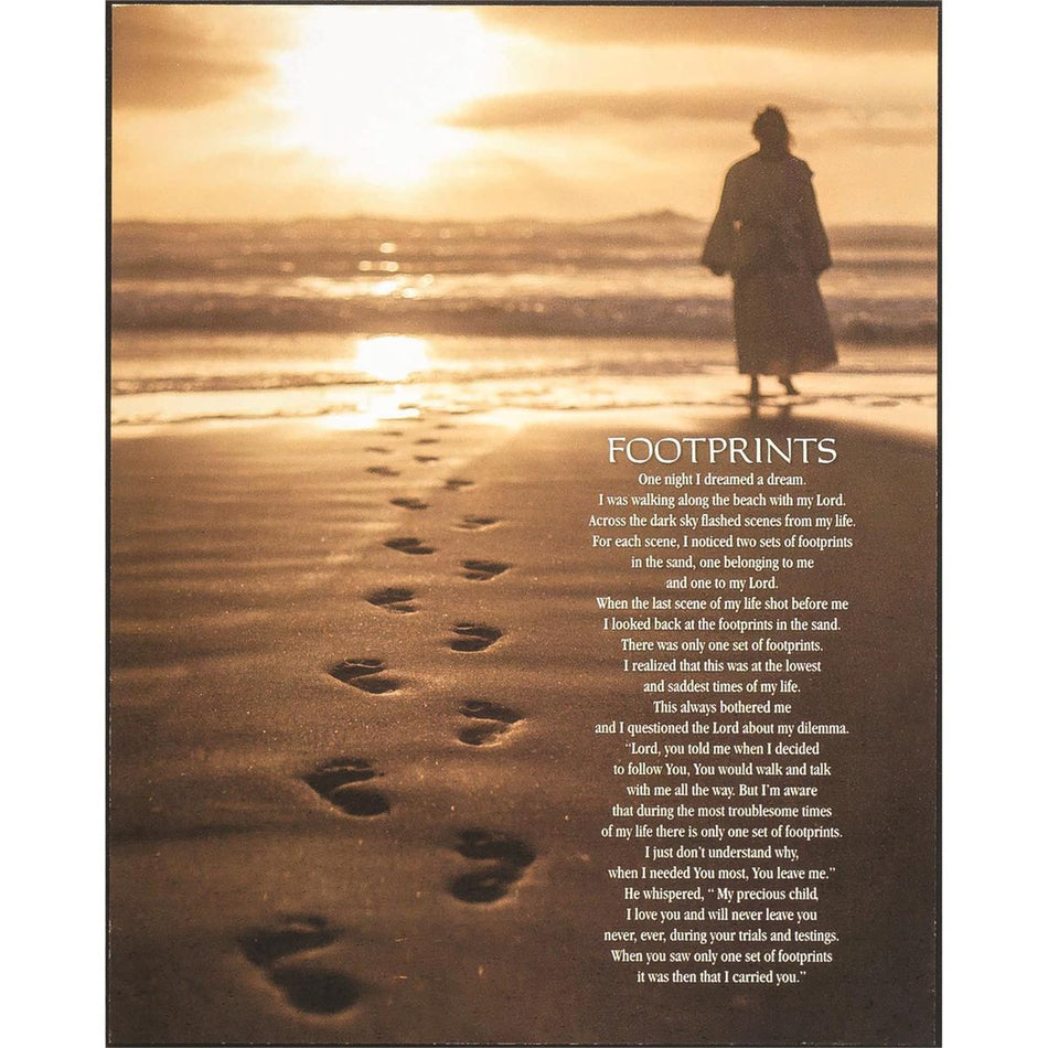 Footprints® 8 x 10 Wall Plaque by Dicksons