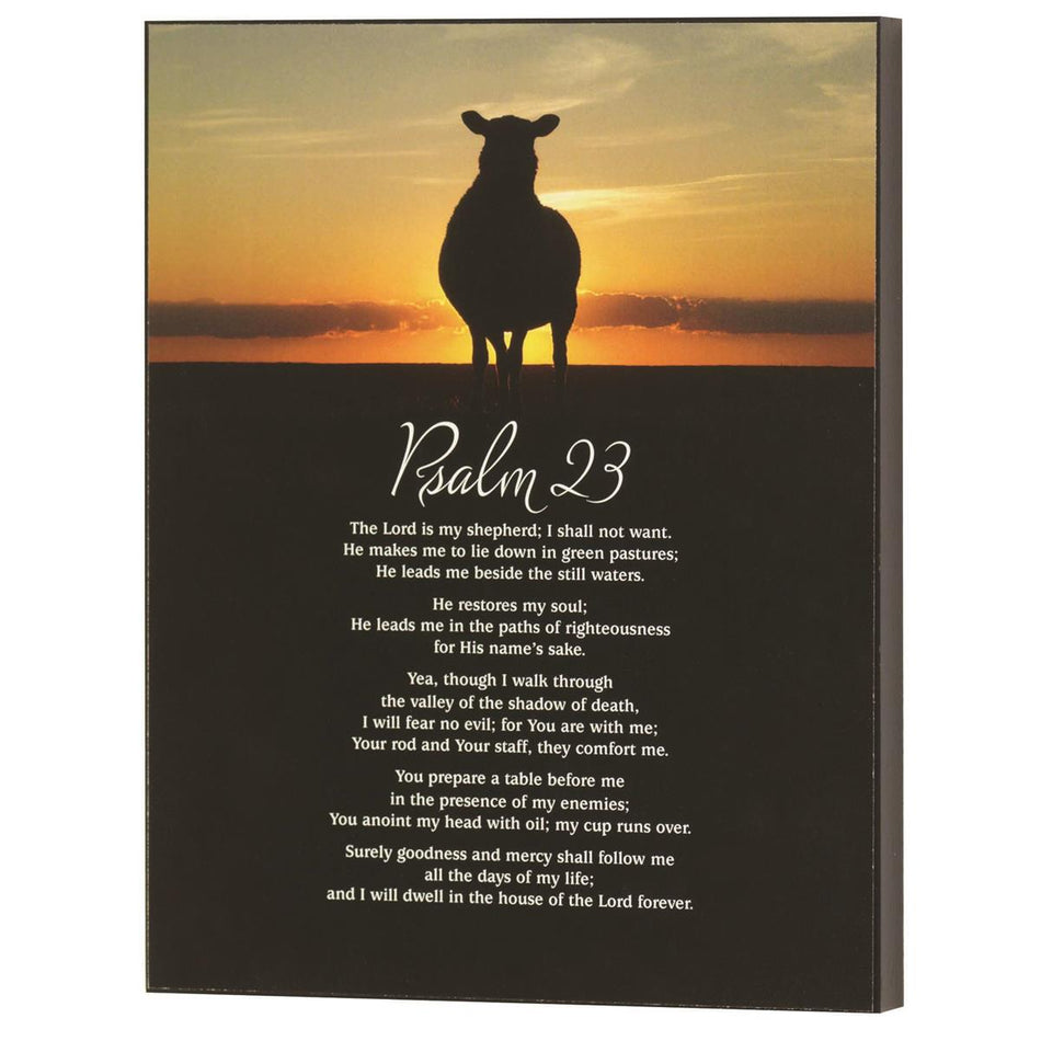 Wall Decor Psalm 23 MDF 8x10 by Dicksons