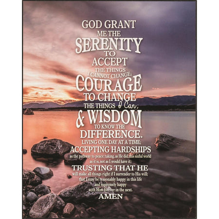 Serenity Prayer Wall Plaque by Dicksons
