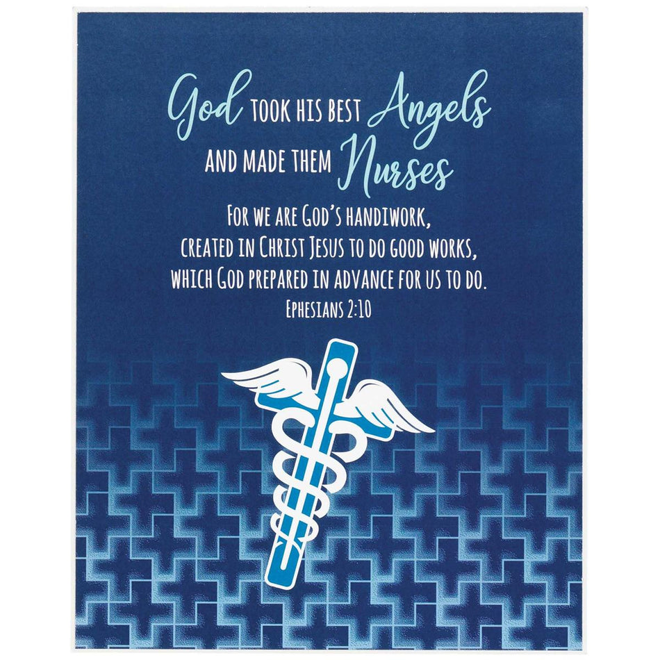 Wall Plaque Nurse God Took His Best by Dicksons, product view 2