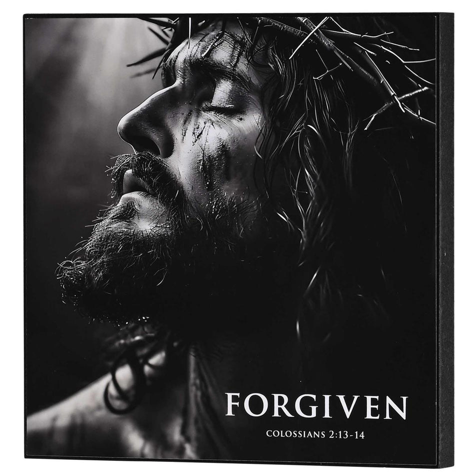 Wall Plaque 8x8 Forgiven Col. 2:13-14 by Dicksons
