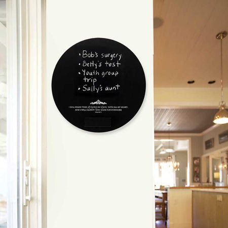 Chalkboard Plaque I Will Praise Ps.86:12 by Dicksons, product view 3