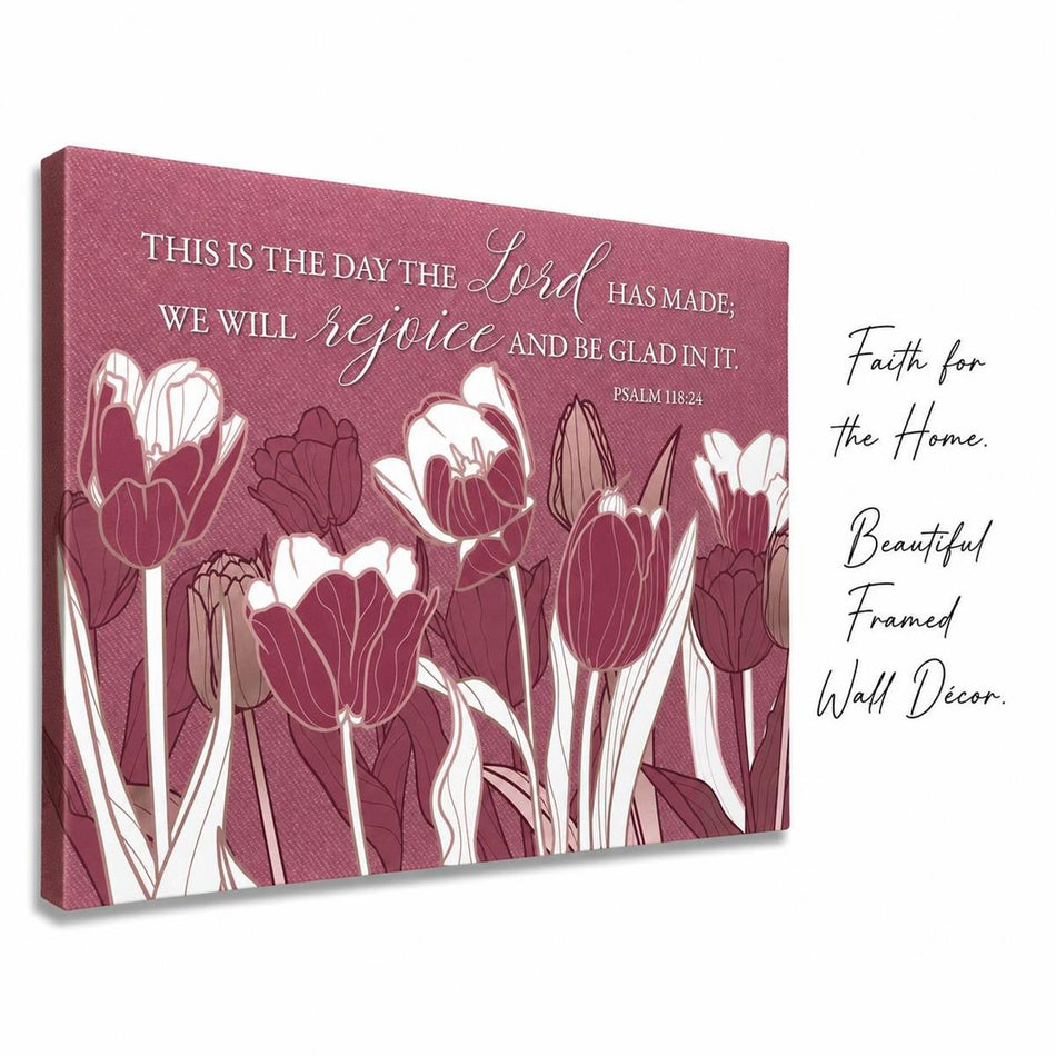 Wood Wall Plaque This Is The Day by Dicksons, product view 2