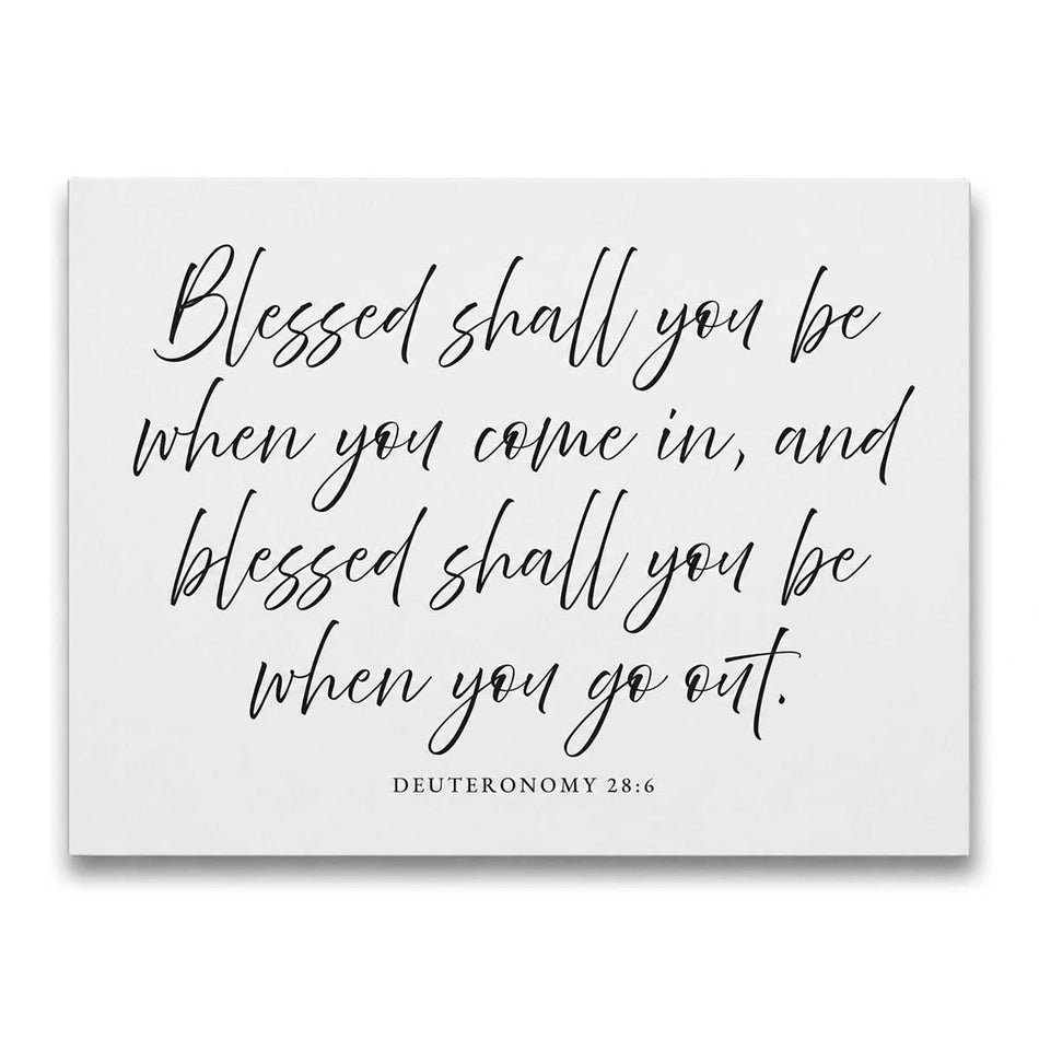 Wood Wall Plaque Blessed Shall You Be by Dicksons