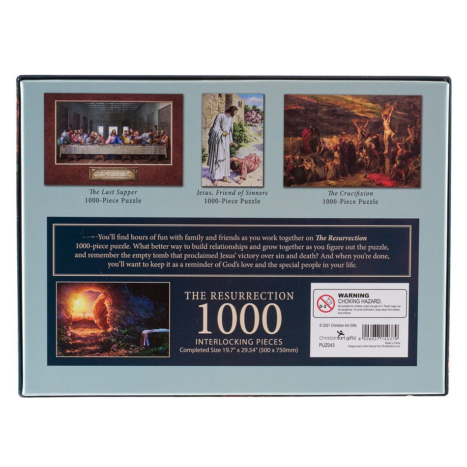 The Resurrection 1000-piece Jigsaw Puzzle by Christian Art Gifts, product view 2