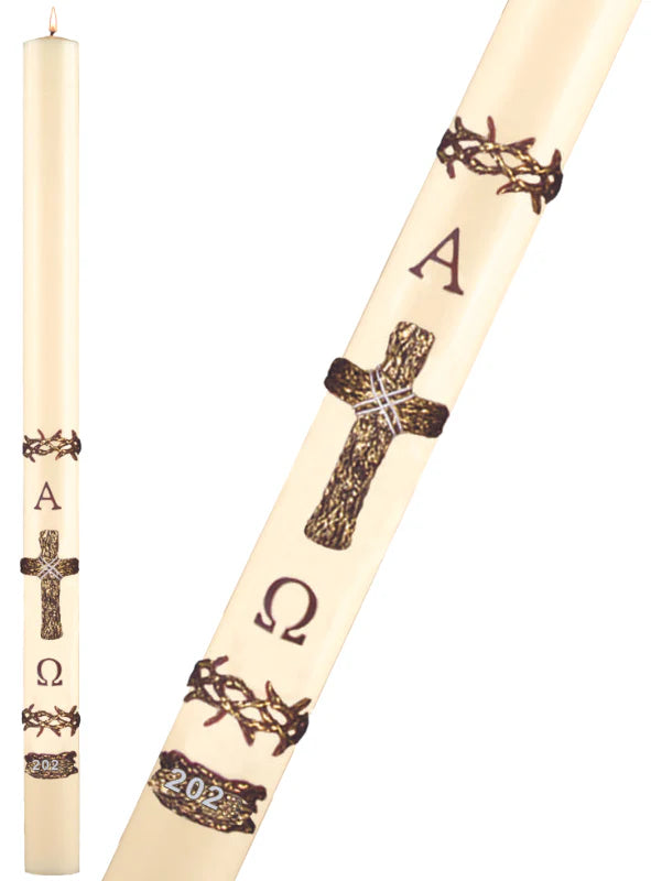 Paschal Candle - Crown of Thorns
