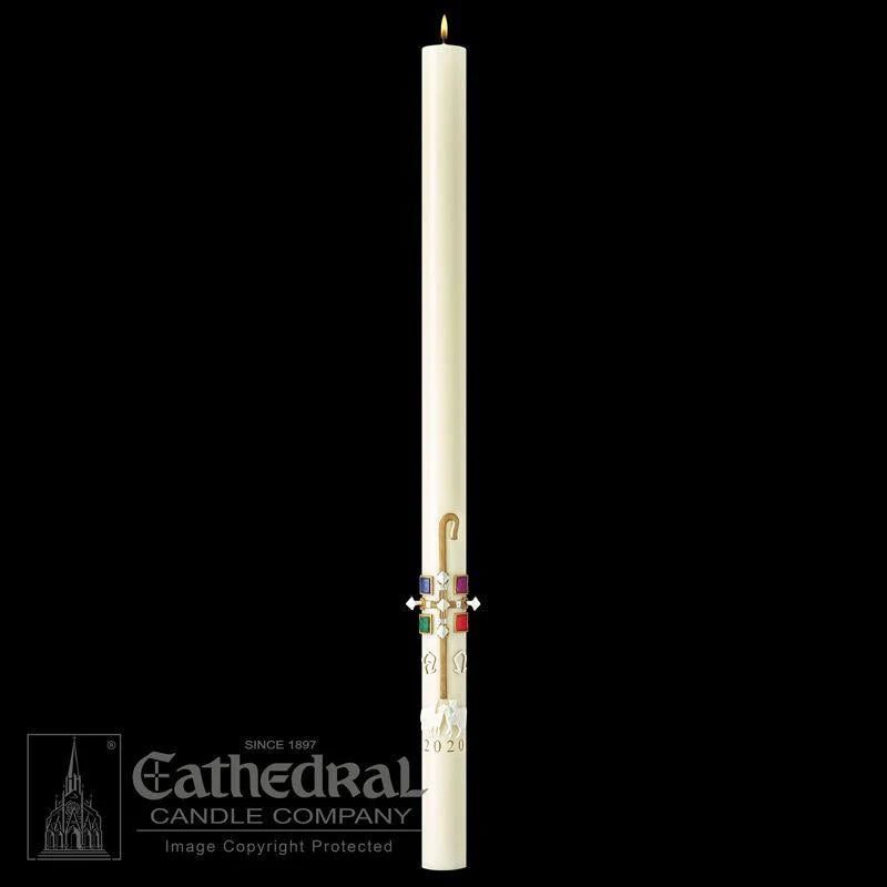 Paschal Candle - Good Shepherd by Anchor Christian Distributors, product view 2