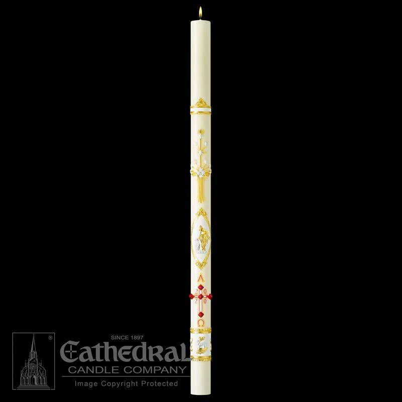 Paschal Candle - Ornamented by Anchor Christian Distributors, product view 2