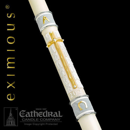 Paschal Candle - Way of the Cross by Anchor Christian Distributors