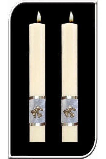 Paschal Side Candles - Aureum Sold As Pair
