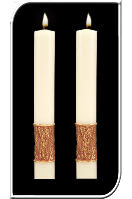 Paschal Side Candles - Journey Sold As Pair