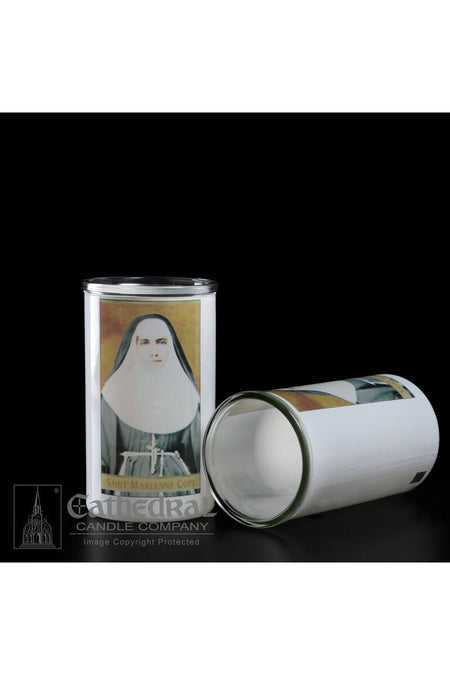 Patron Saint Glass 3 Day Globes - St. Marianne Cope by Anchor Christian Distributors