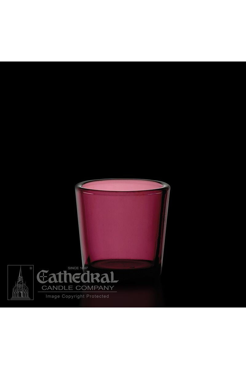 Purple 10 Hour Votive Glasses - YS200-PU by Anchor Christian Distributors