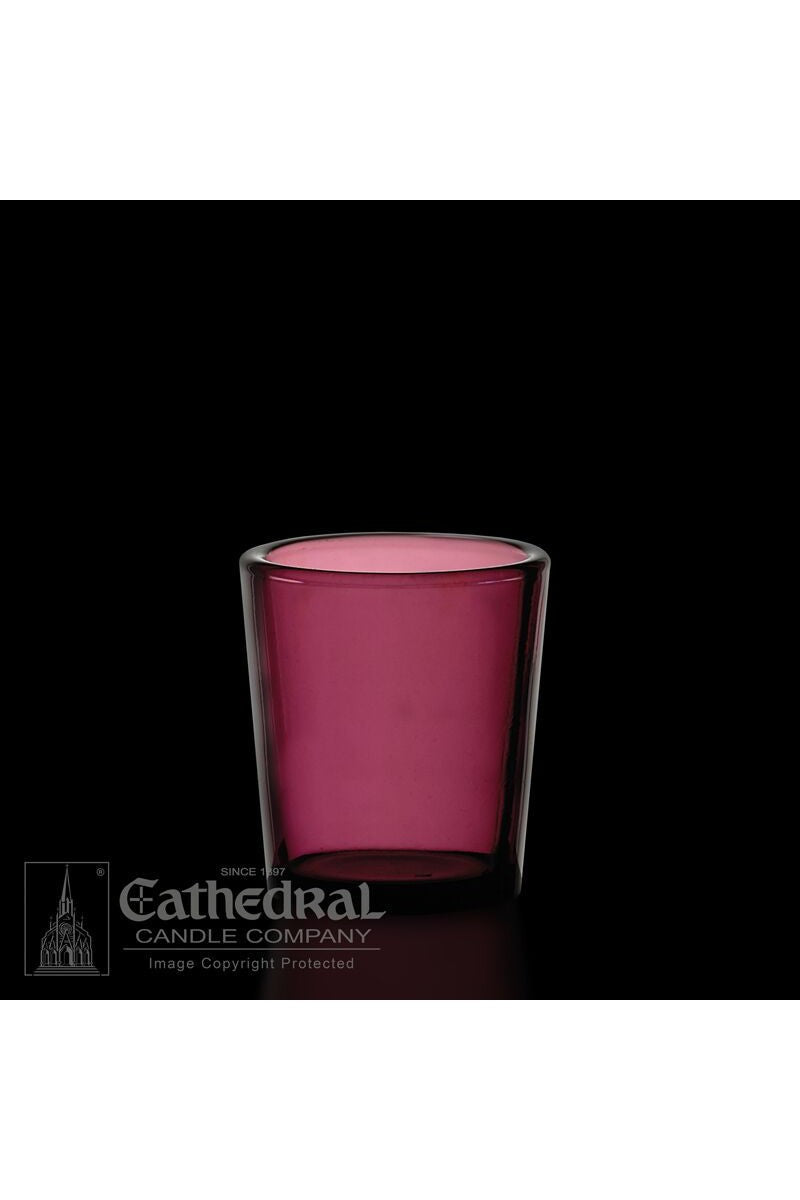 Purple 15 Hour Votive Glasses - YS202-PU by Anchor Christian Distributors