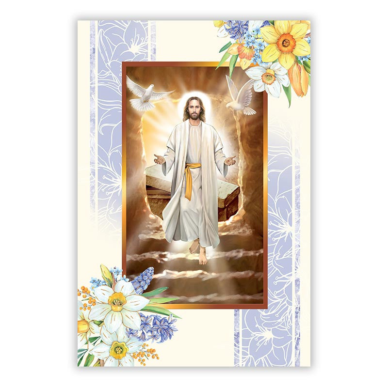 Jesus and Daffodils - Easter General Card