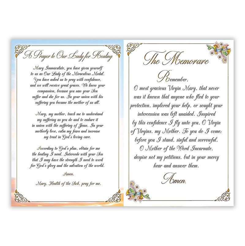 That You May Be Healed - Get Well Trifold