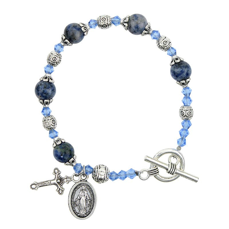 Cielo Madonna del Parto Rosary Bracelet