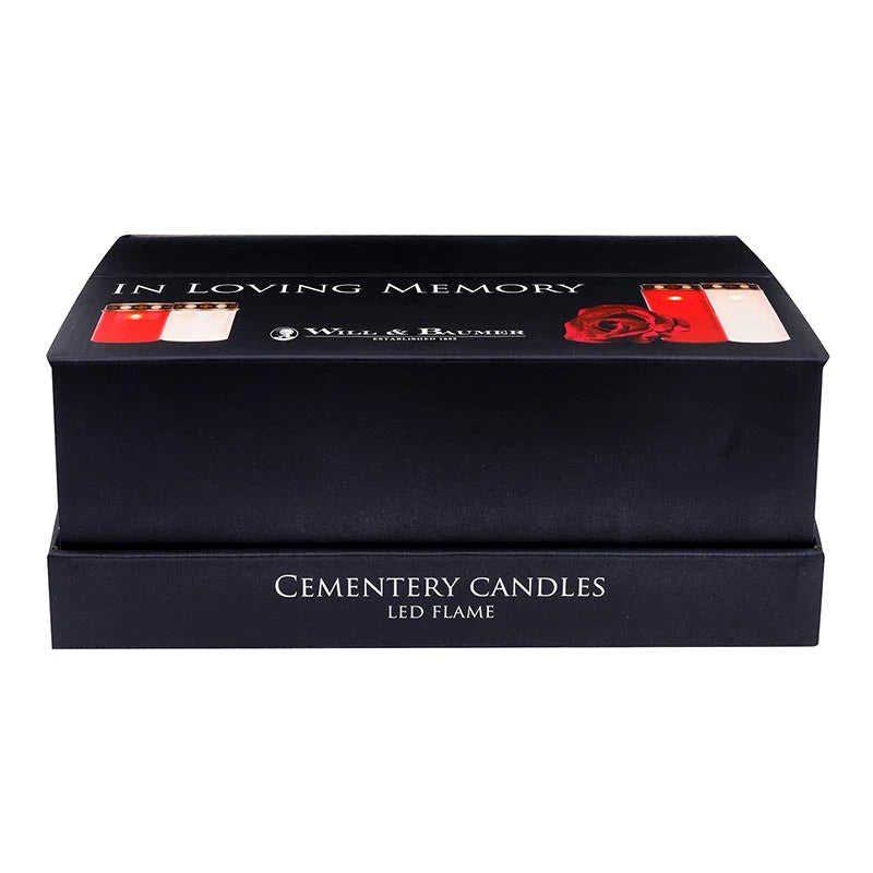 Red Cemetery 5" LED - 12 Per Box by Will & Baumer, product view 8