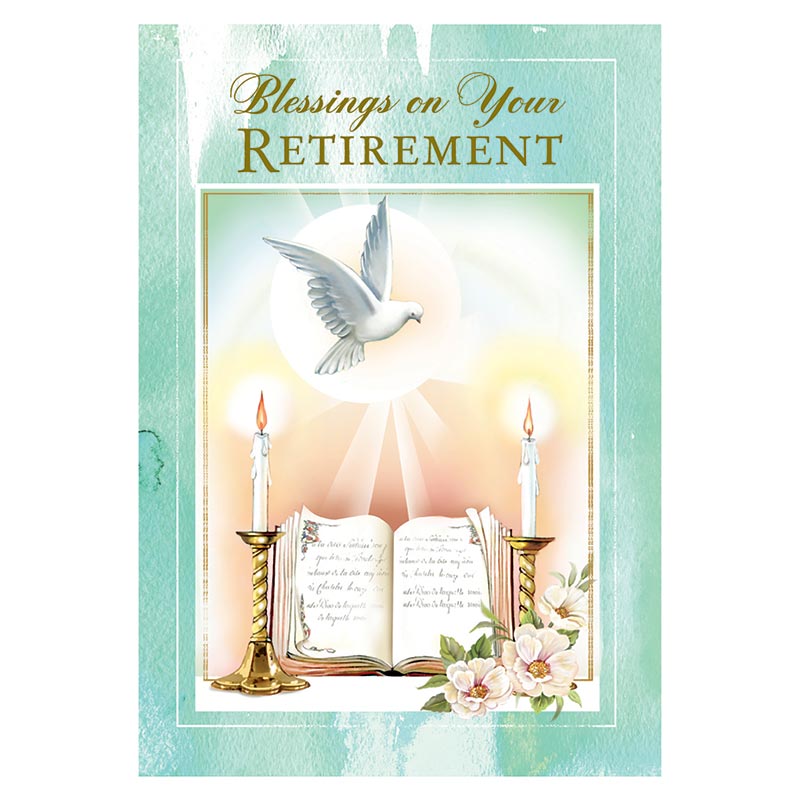 Blessings on Your Retirement Card