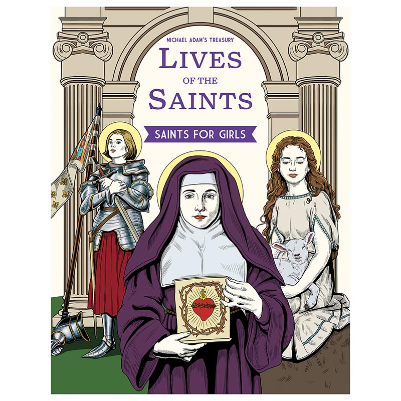 Michael Adams Best Loved Saints Coloring Book | 48 Pages | Pack of 12 by Christian Brands, product view 3