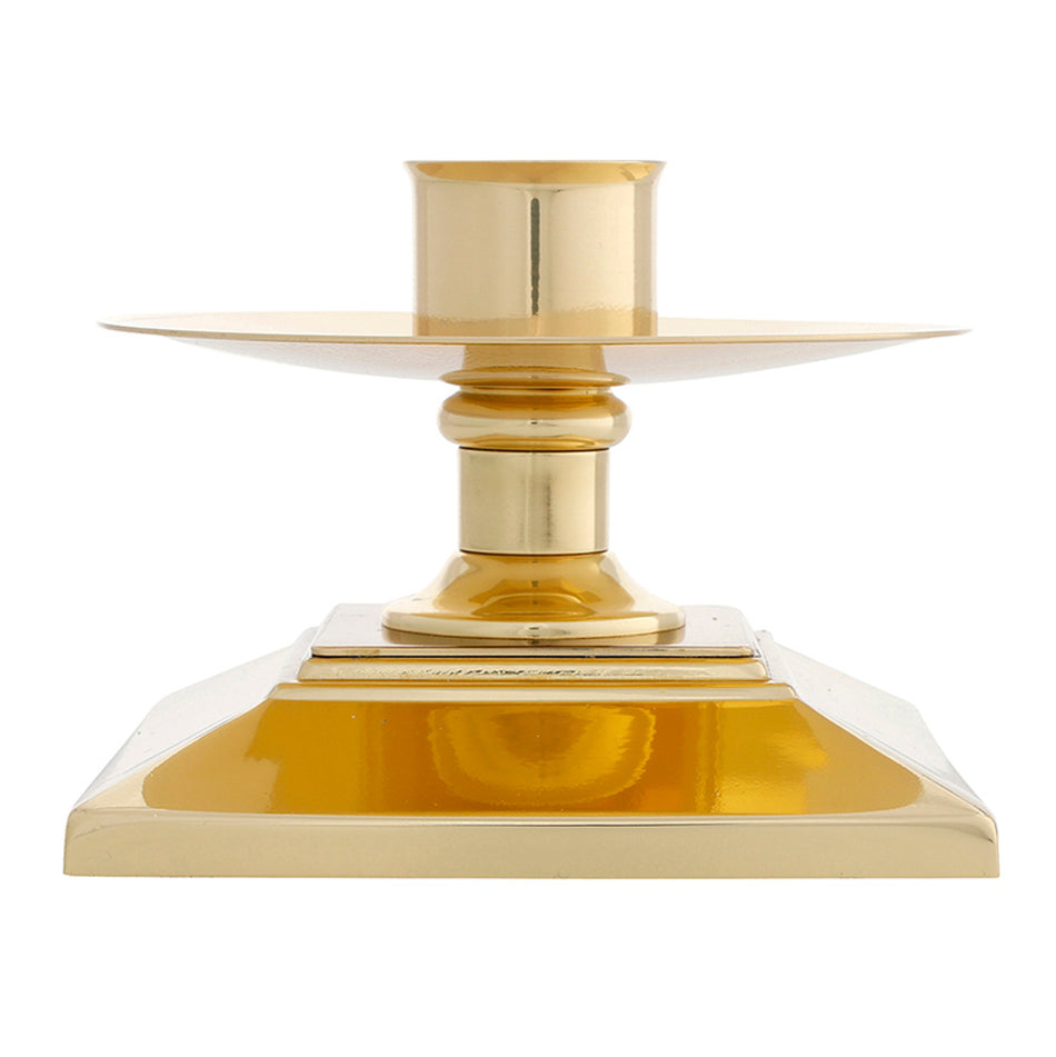Altar Candle Stick (Pair) - Square Base