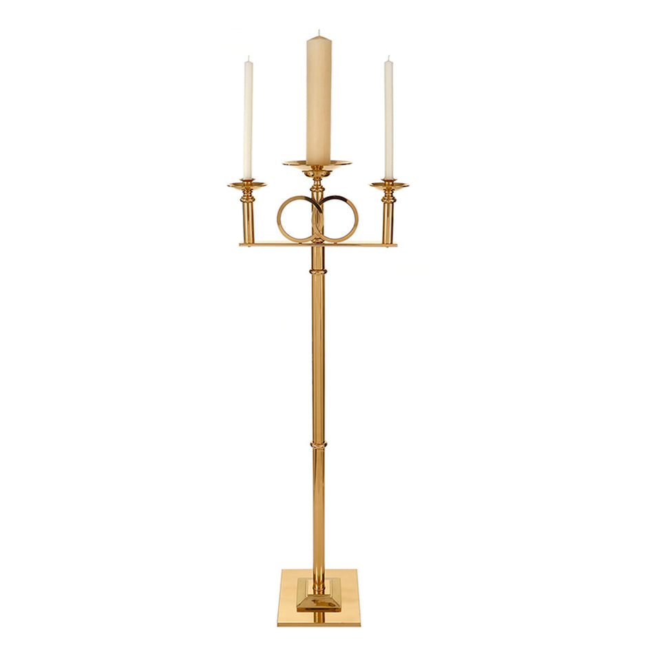 Tall Three-Light Candelabra