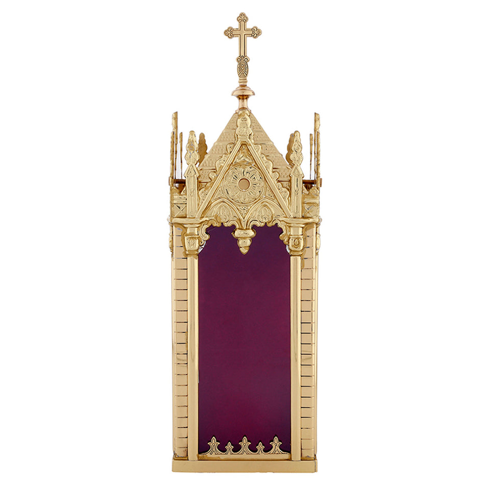 Large Polished Brass Reliquary
