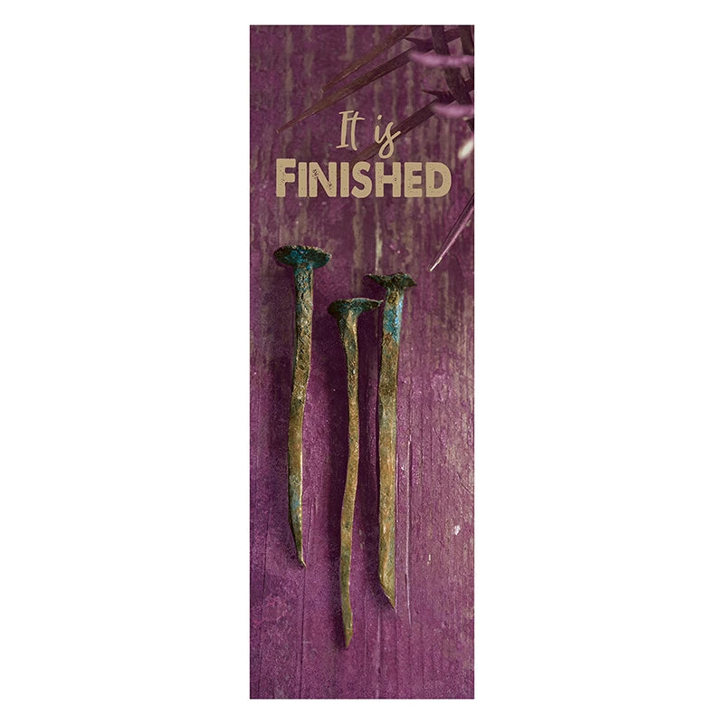 It is finished Banner