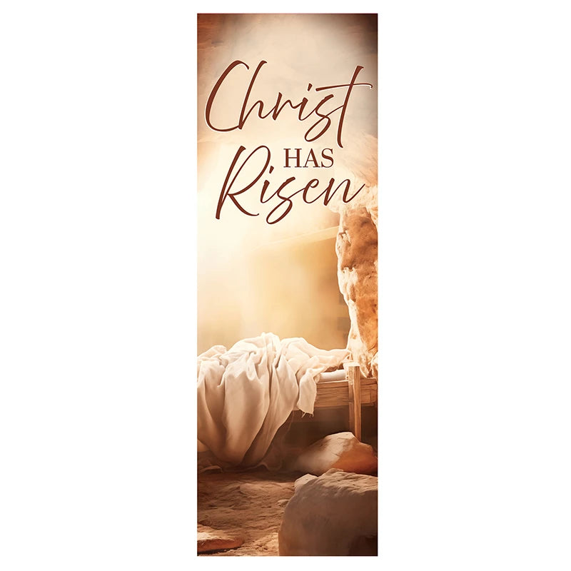 Christ Has Risen Banner