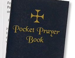 Traditional Cover Pocket Prayer Book - 12/pk