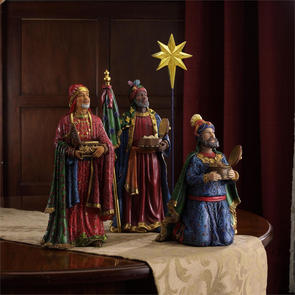 Nativity 11 Piece Figurine Set 14H by Dicksons, product view 3